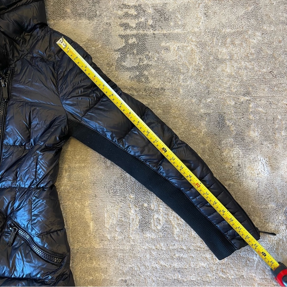 BCBGMAXAZRIA Women's Black Down Puffer Jacket - Size XS - Picture 15 of 16